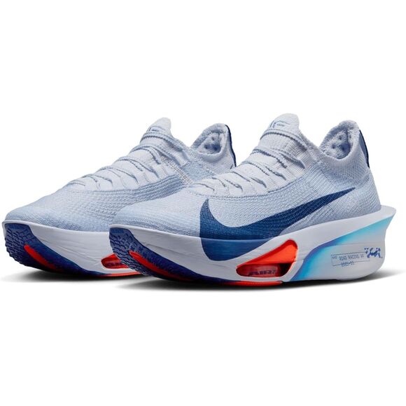 Nike Air Zoom Alphafly Next% 3 Grey Ghost  Blue Void SIZE 9.5 - FD8311-001 - Picture 1 of 8